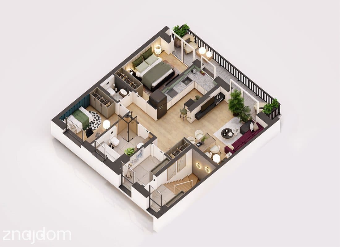 NOWOŚĆ | Przestronne mieszkanie - 82m2 z balkonem - zdjęcie 5