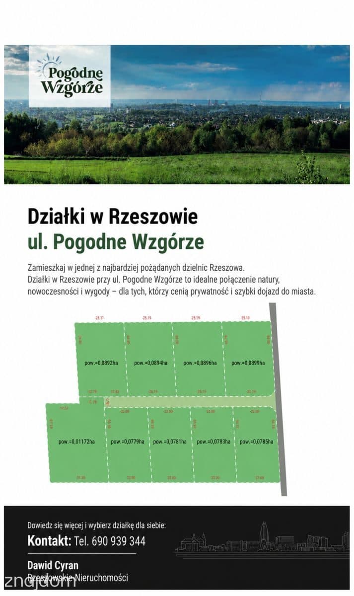 Działka 7,85 ar z WZ na dom jednorodzinny