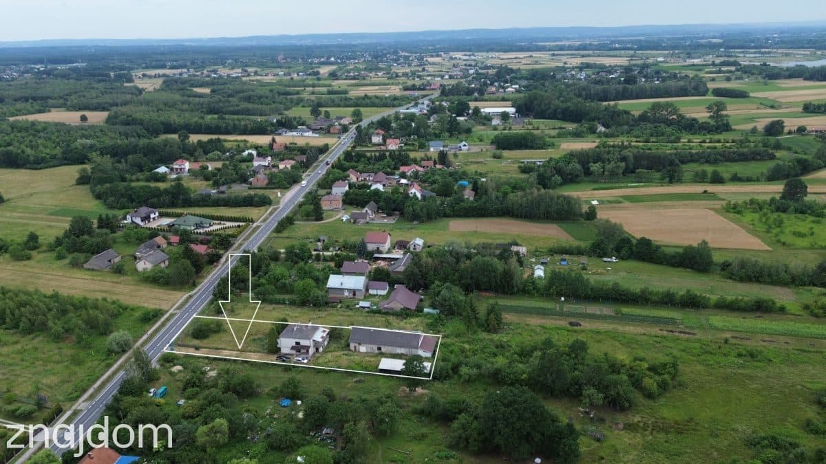 Dom 200m2 Pustków/19ar działki/Hala 215m2 !!!