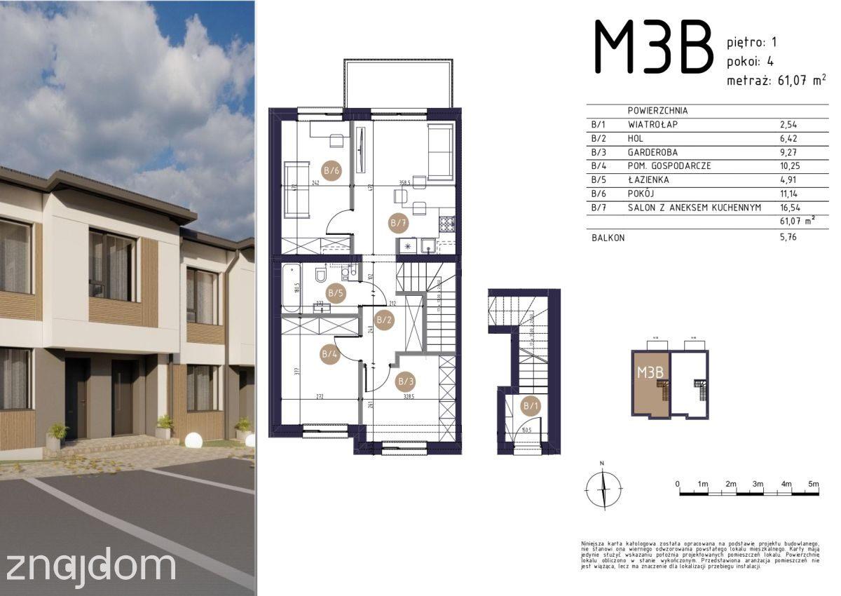 Mieszkanie na os. Zalesie /4 pokoje + Balkon - zdjęcie 2