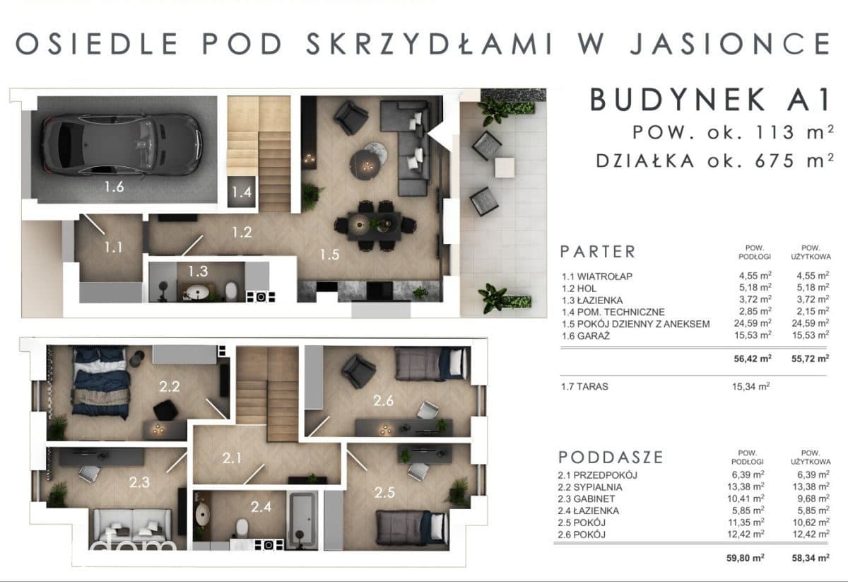 Bliźniak | ST.DEWELOPERSKI |4,5 ar | 114m2 + GARAŻ - zdjęcie 2