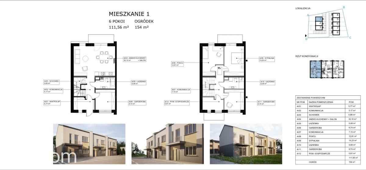 OSTATNI DOM / klucze już we Wrześniu /ogród 57 m2 - zdjęcie 2