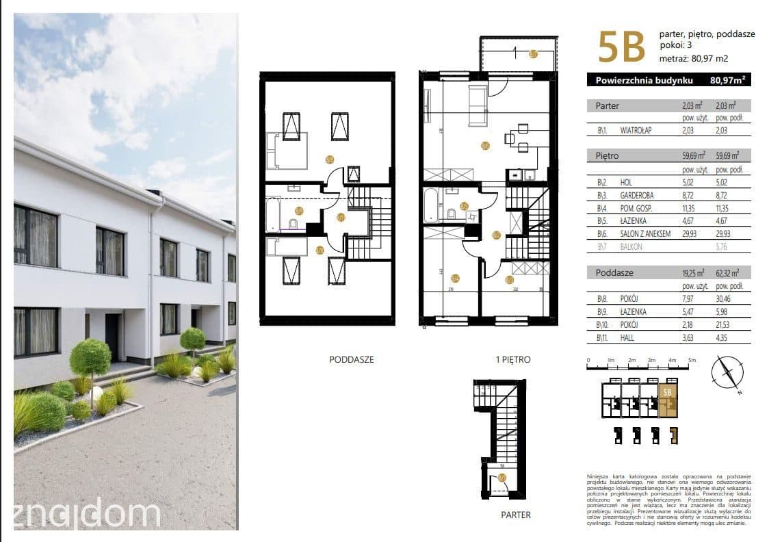 Dwupoziomowe mieszkanie 80m2 z widokiem - zdjęcie 8