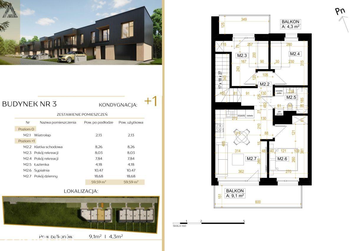 GOTOWE! 60m2 | 2 Balkony | 2 Klimatyzacje | Rolety - zdjęcie 2