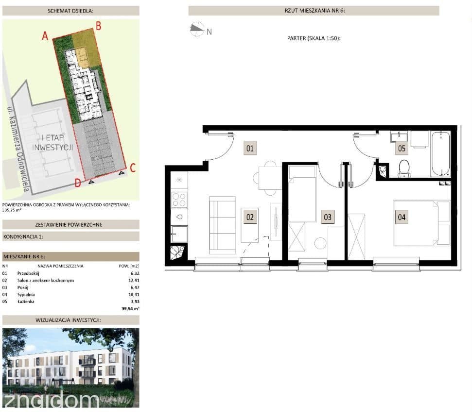 OS. WILKOWYJA 3 pokoje + 135,75 m² OGRÓDKA !!! - zdjęcie 2