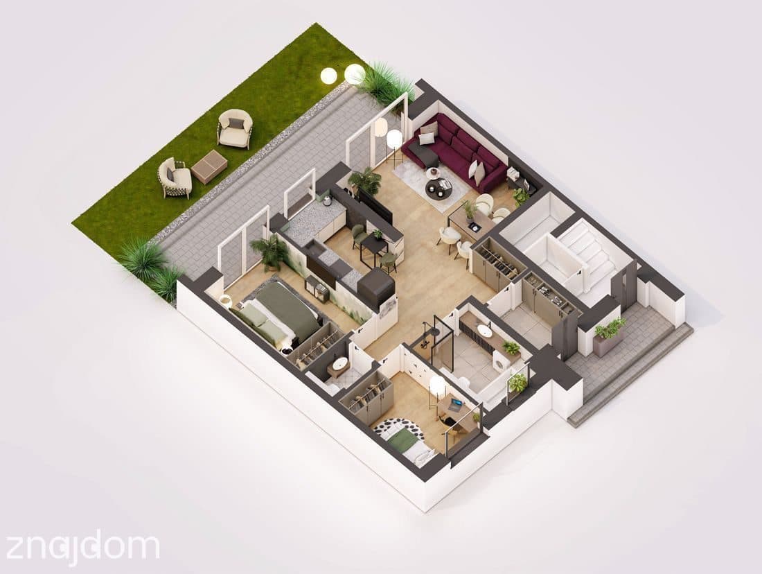 Mieszkanie 64m2 | 2 MP w CENIE! OGRÓDEK 132m2! - zdjęcie 4