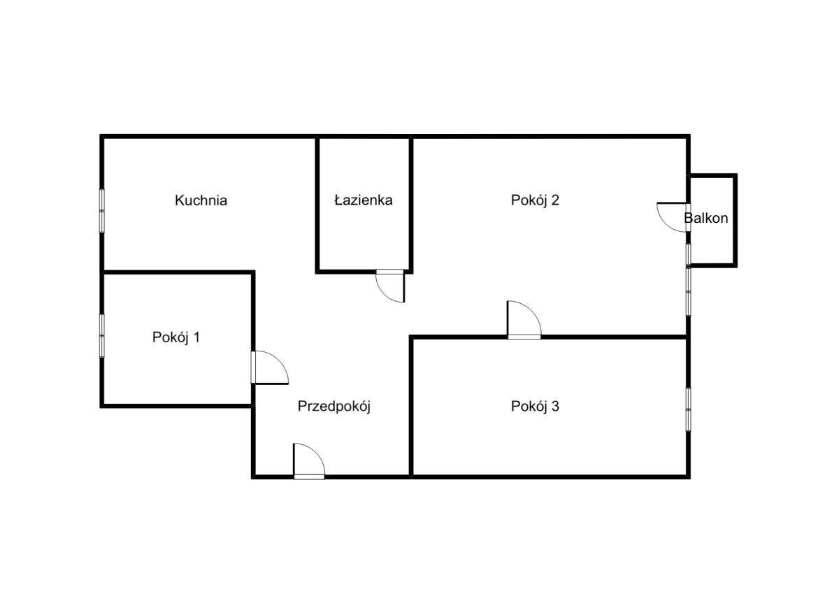 3 POKOJE + KUCHNIA | PRZY GALERII RZESZÓW | BALKON - zdjęcie 6