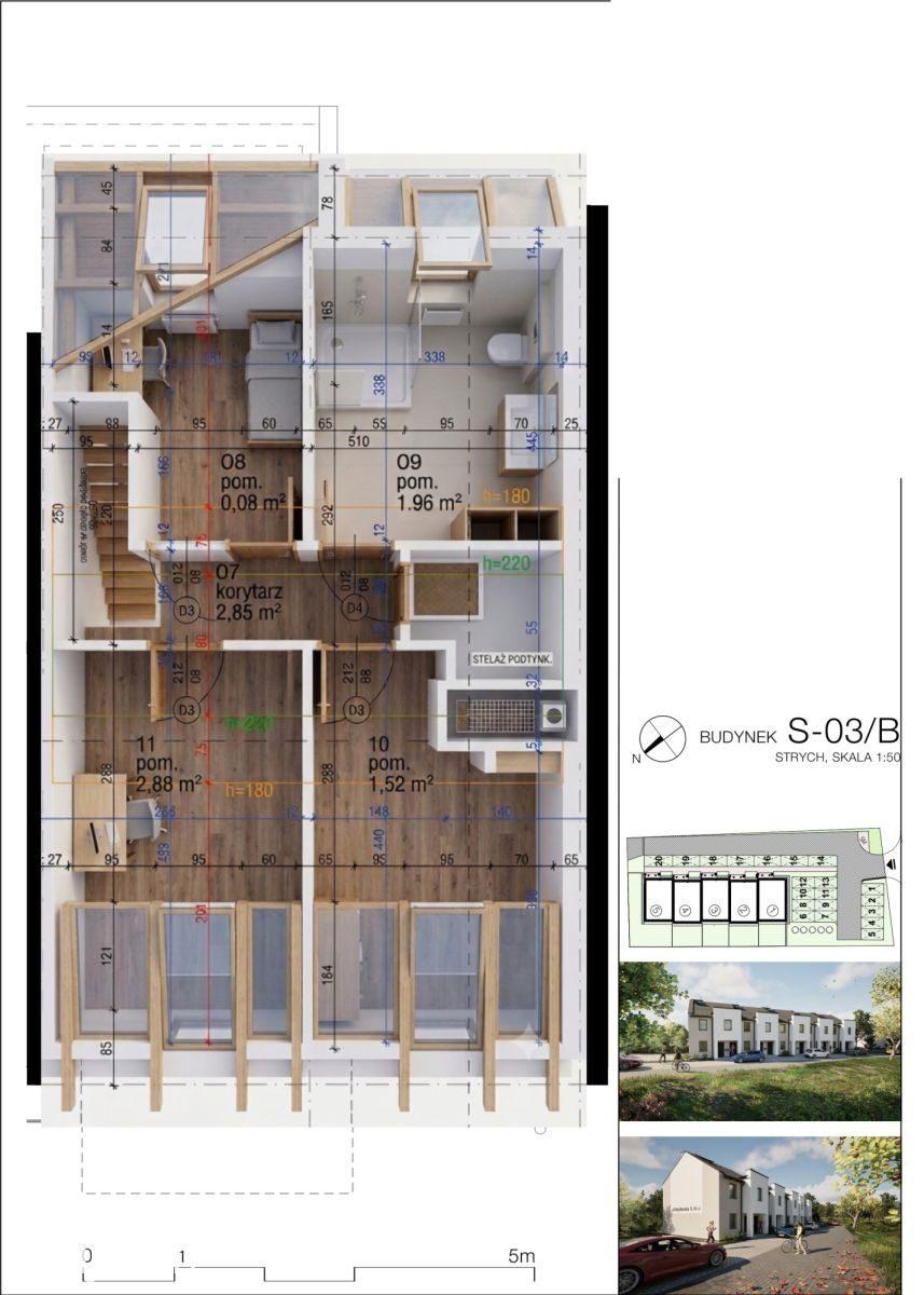 Dwupoziomowe 62 m2 W SUPER CENIE!/I kw.2027 - zdjęcie 3