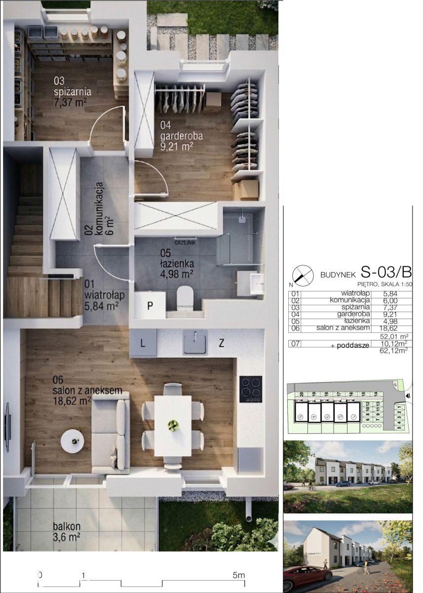 Dwupoziomowe 62 m2 W SUPER CENIE!/I kw.2027 - zdjęcie 2