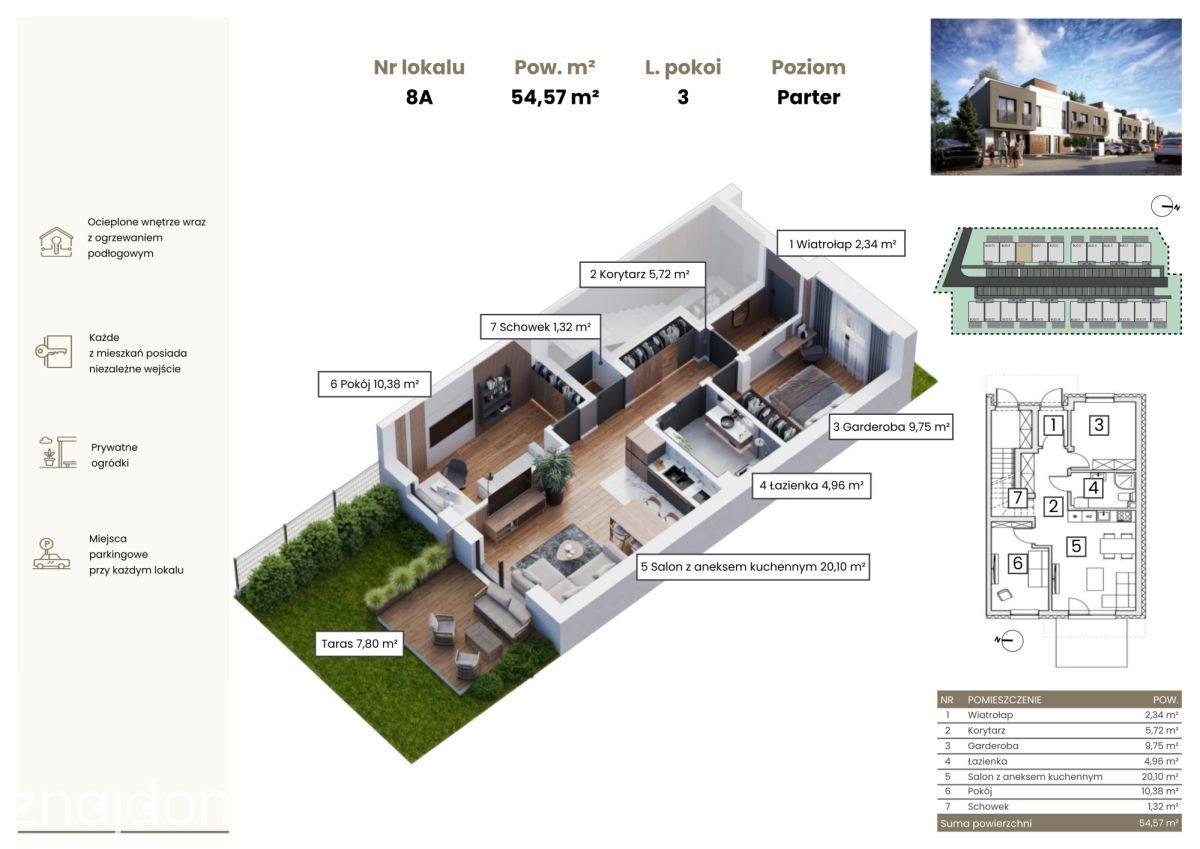 Już dostępne! 54 m2 z tarasem i ogrodem | Lwowska - zdjęcie 2