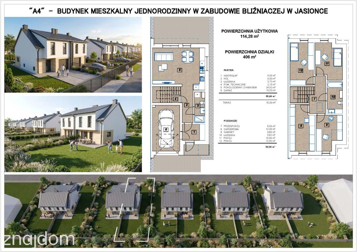 Dom 114 m2|Ogród 4a |St. Deweloperski|Jasionka - zdjęcie 3