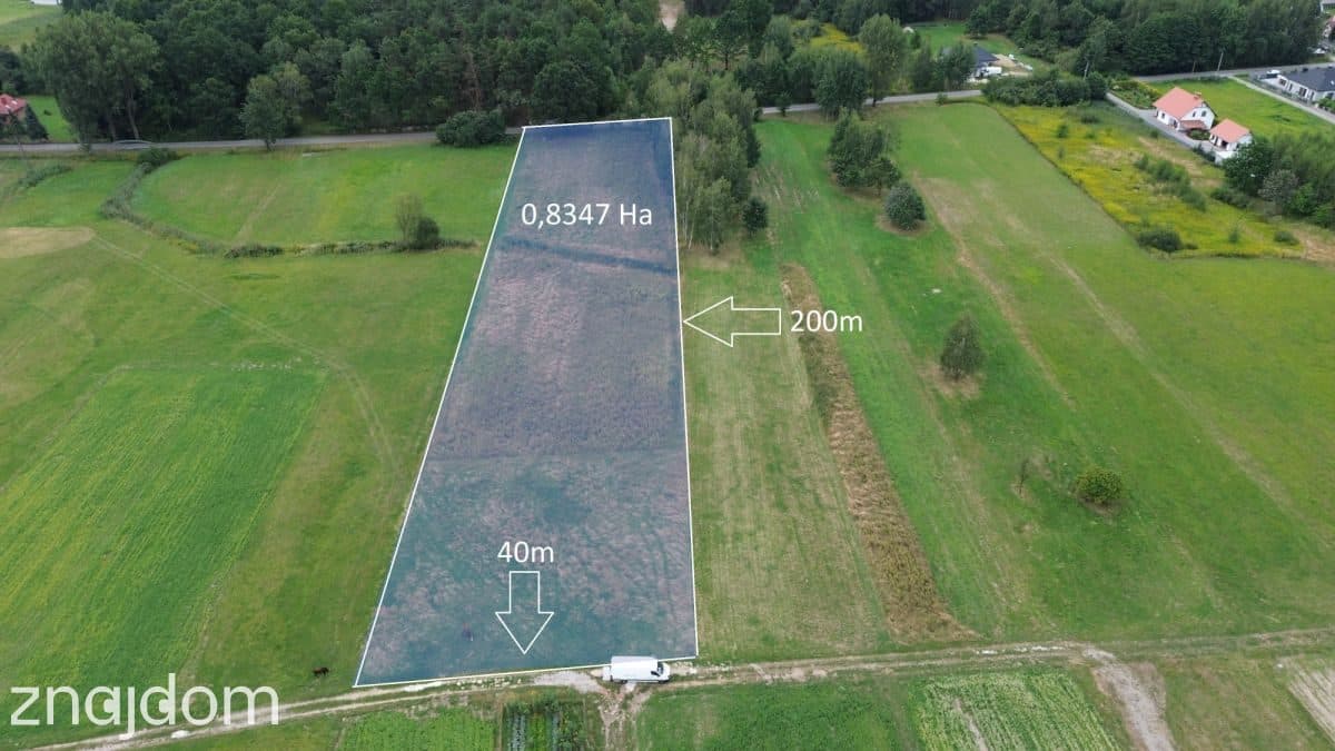 Działki inwestycyjne 8 347 m² – Kolbuszowa