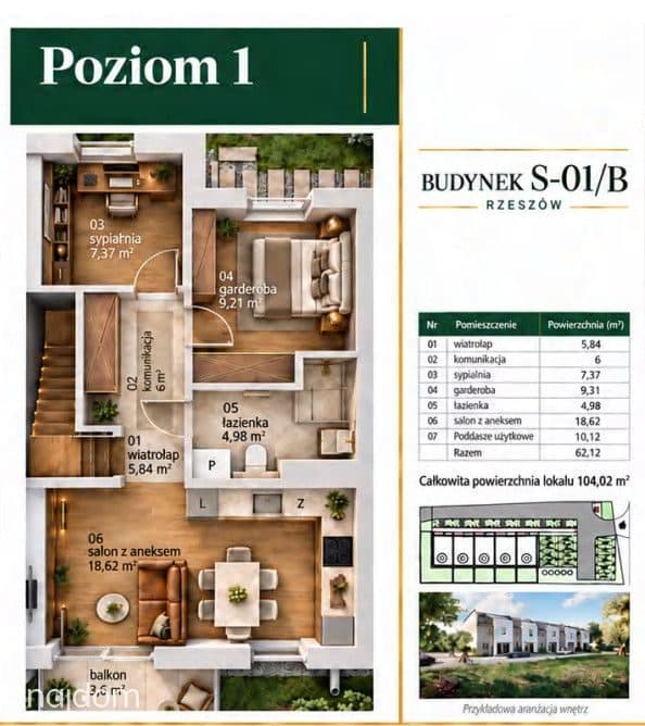 3 POKOJE + PODDASZE/ 104 m2/ OSTATNIE WOLNE - zdjęcie 8