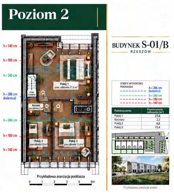 3 POKOJE + PODDASZE/ 104 m2/ OSTATNIE WOLNE - zdjęcie 9