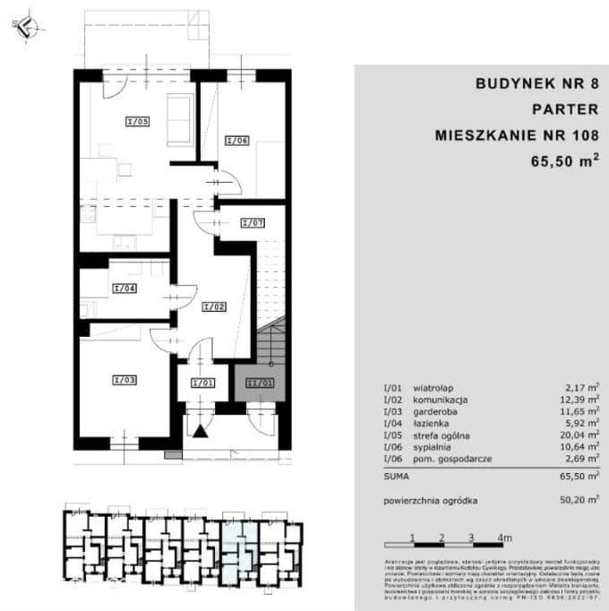 OSTATNIE MIESZKANIE 65,50 m² | ogródek 50 m² - zdjęcie 3