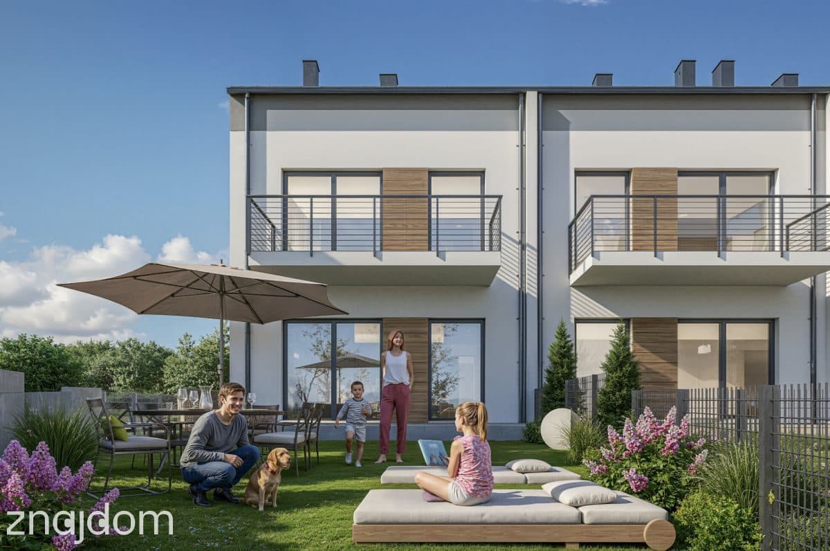 Mieszkanie z dużym poddaszem - łącznie 90 m2