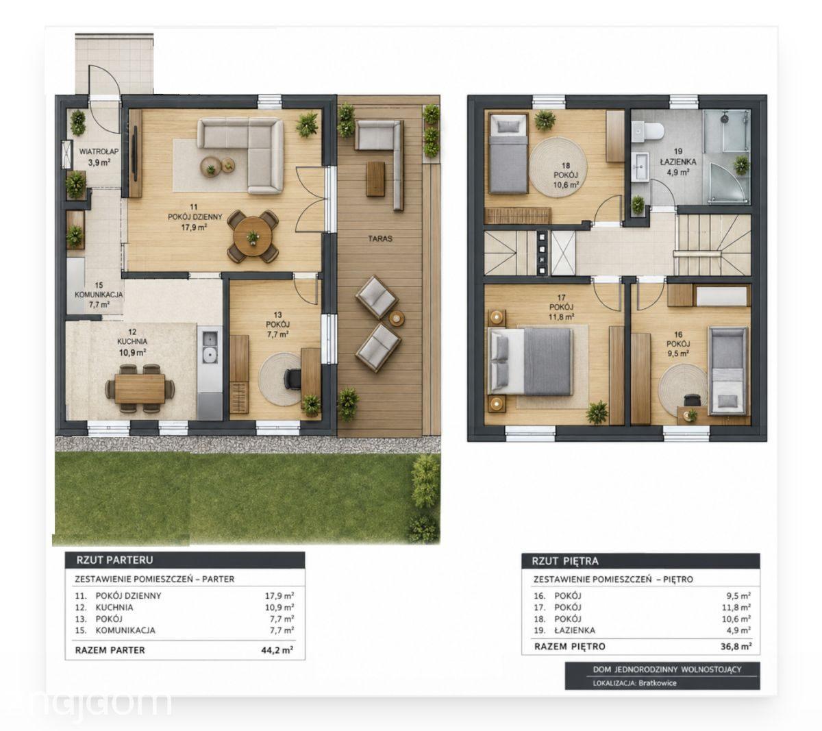DOM W CENIE MIESZKANIA W RZESZOWIE | 128 m² | 64ar - zdjęcie 4