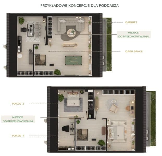 Funkcjonalne M3 | + poddasze 40 m2 | ZACZERNIE - zdjęcie 6