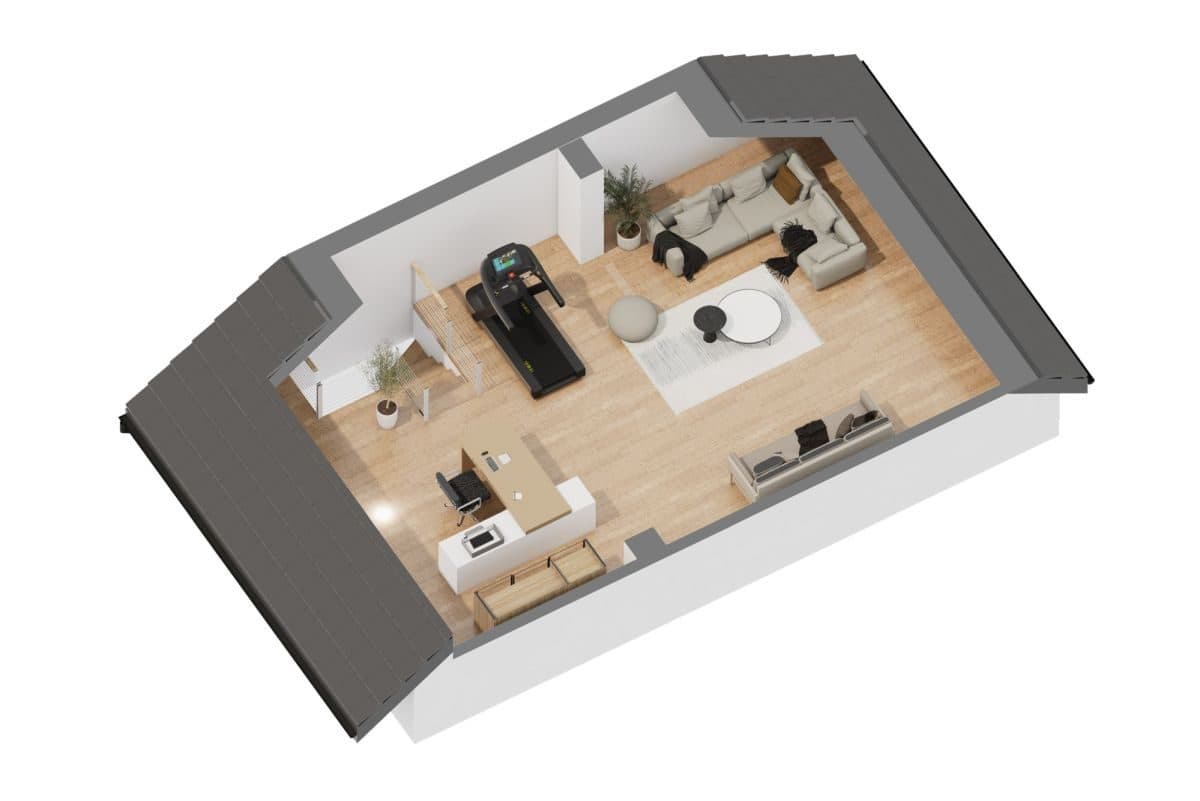65 m2 + poddasze|St. deweloperski|Rolety+ Klima. - zdjęcie 6