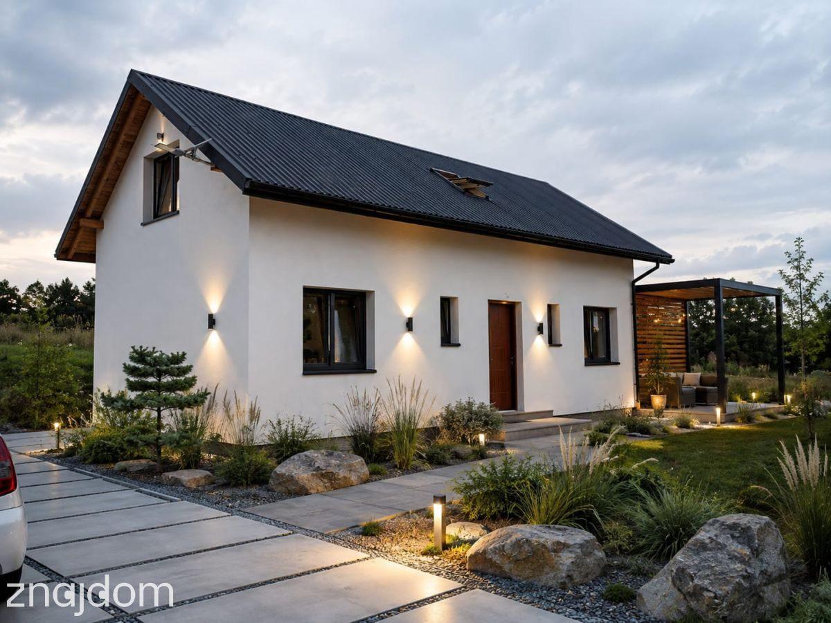 Dom wolnostojący|St.surowy zamknięty|Działka 23,5a