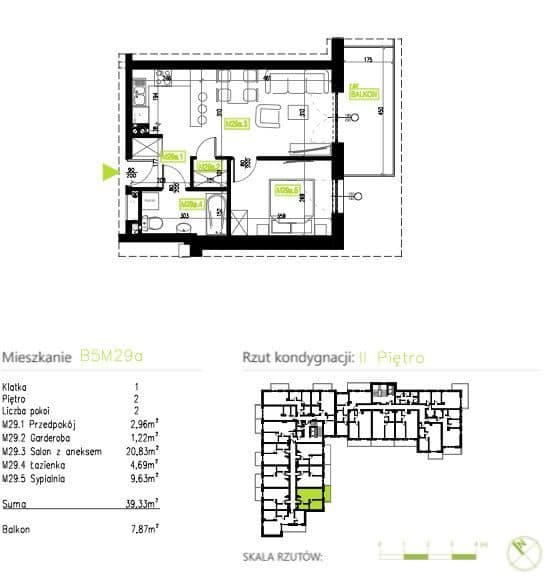 2 POKOJE | BALKON | GARAŻ + KOMÓRKA LOKATORSKA - zdjęcie 6