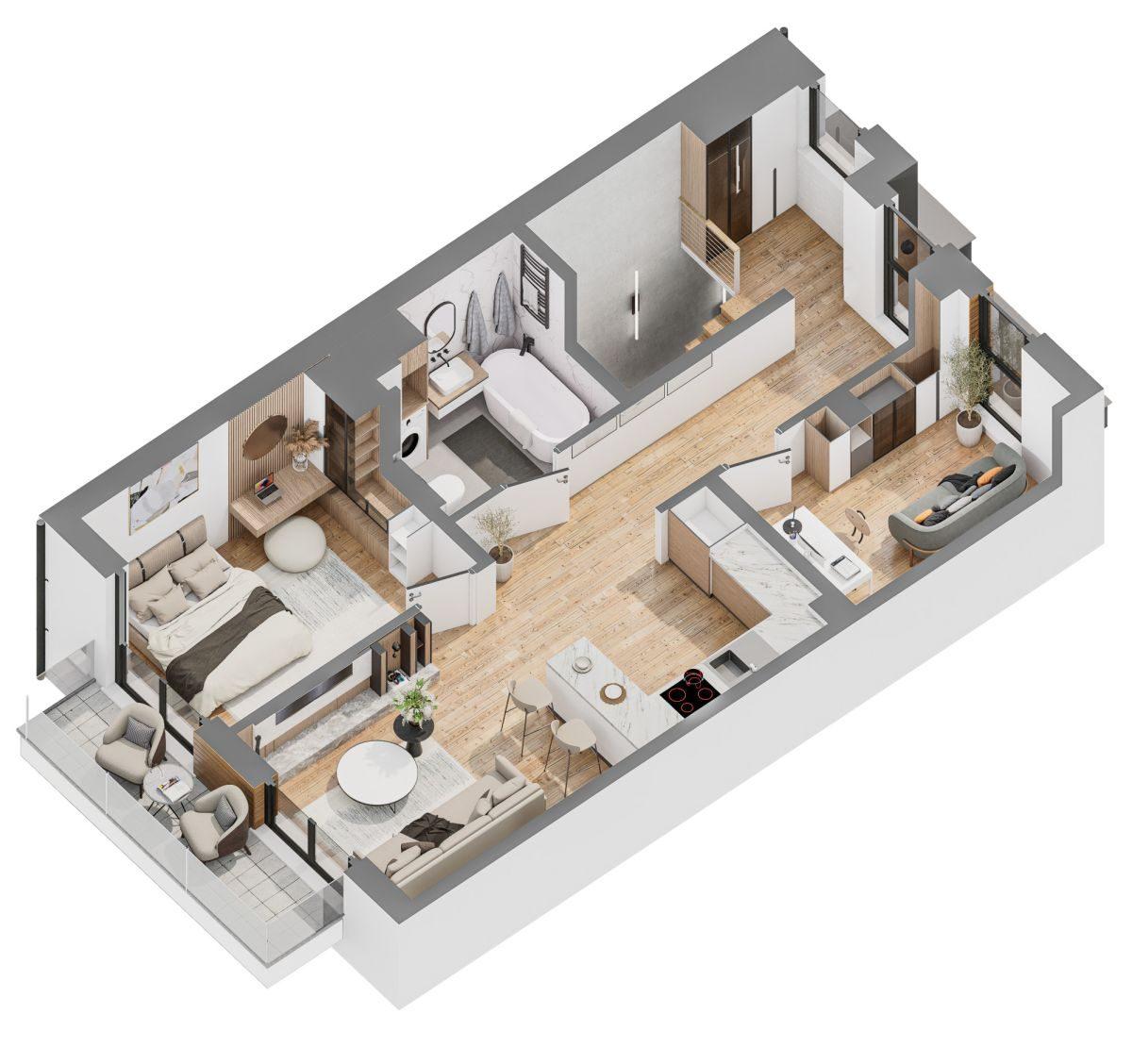 TOP OFERTA!!! -3 POKOJE/65 m2+ poddasze 32 m2 - zdjęcie 6