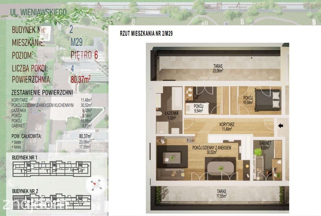 4 POKOJE/ 80m2/ 2 TARSY- TOP LOKALIZACJA! - zdjęcie 5