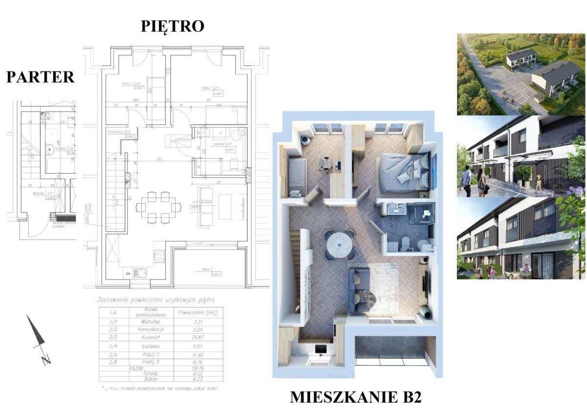 3 pokoje | Rolety okienne| Klimatyzacja| Myśliwska - zdjęcie 4