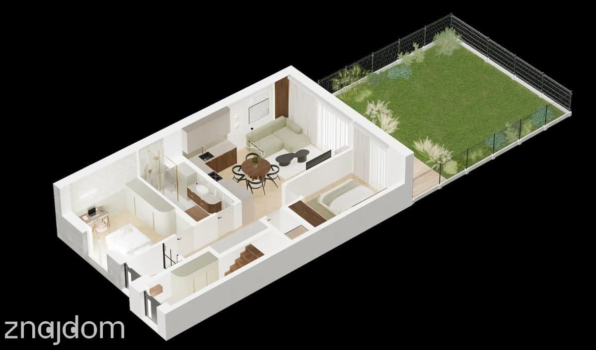 Parterowe Mieszkanie z Tarasem i Ogrodem 177 m² - zdjęcie 2