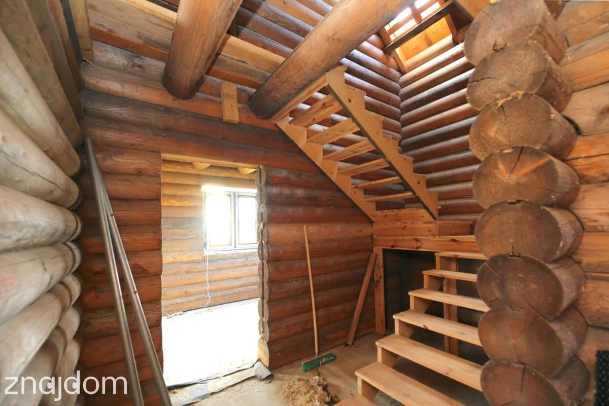 Drewniany dom z bali / 130 m2/ Pustków - zdjęcie 12