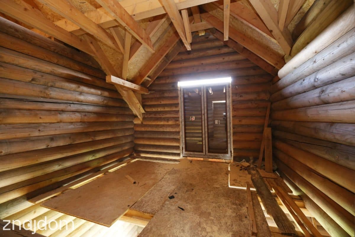 Drewniany dom z bali / 130 m2/ Pustków - zdjęcie 16