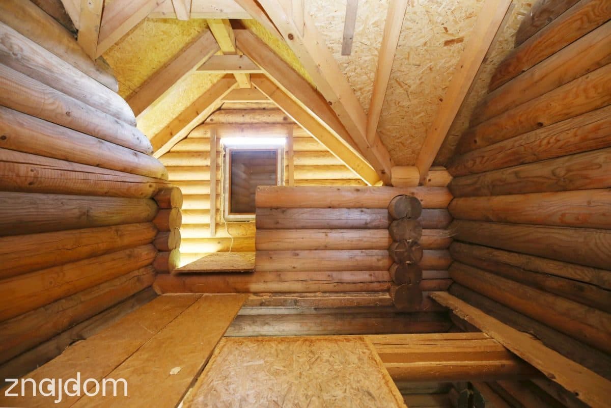 Drewniany dom z bali / 130 m2/ Pustków - zdjęcie 17