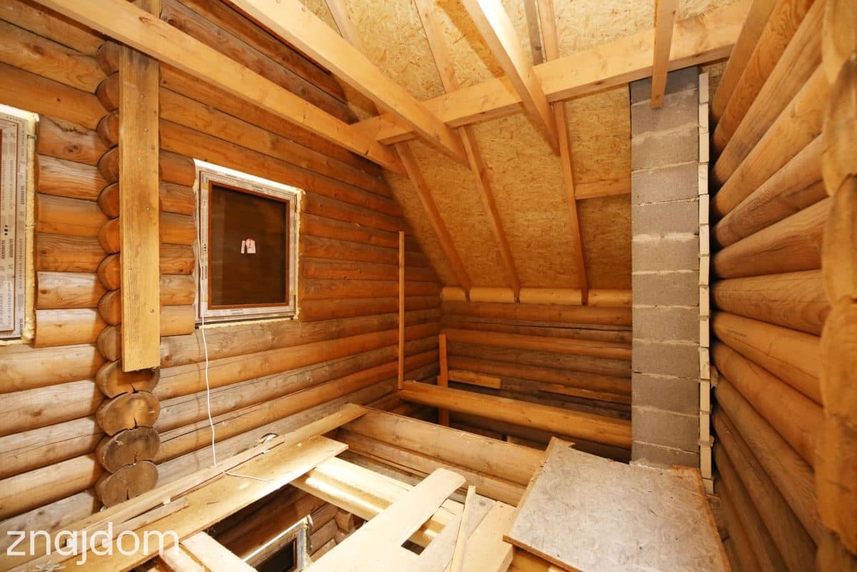 Drewniany dom z bali / 130 m2/ Pustków - zdjęcie 18