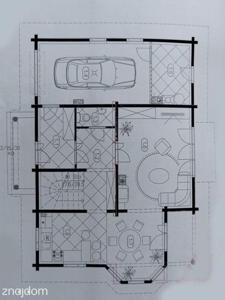 Drewniany dom z bali / 130 m2/ Pustków - zdjęcie 21