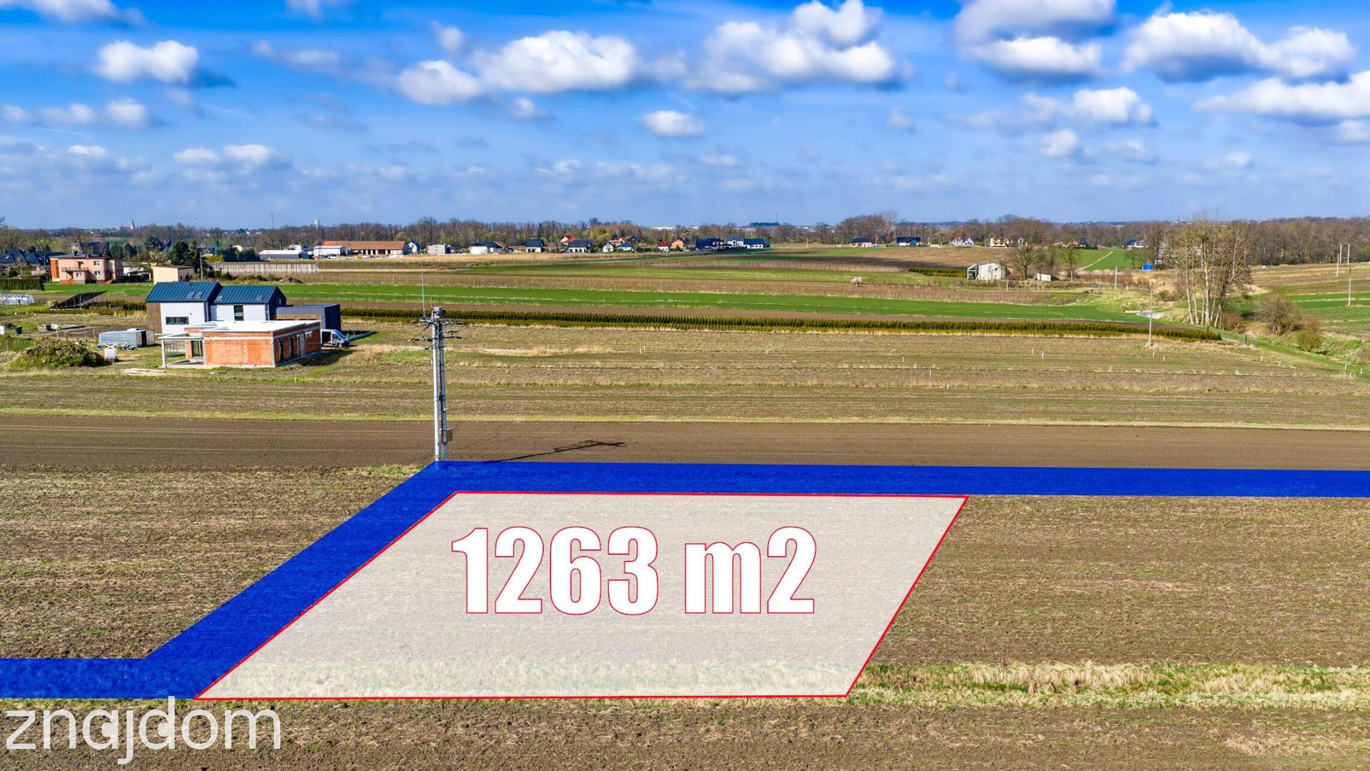 Paniówki, ul. 27 Stycznia | Działka 1263 m² | MPZP 1MN - zdjęcie 6
