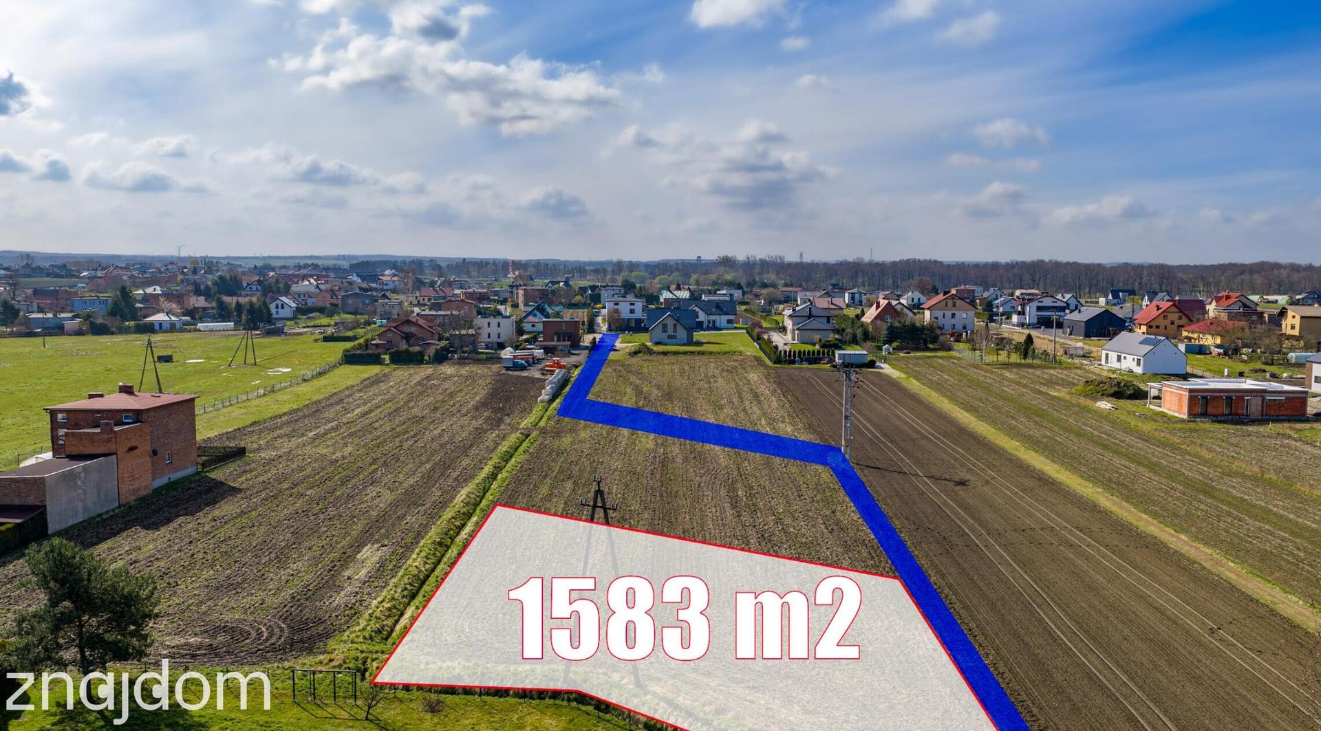 Paniówki, ul. 27 Stycznia | Działka 1583 m² | MPZP 1MN - zdjęcie 2