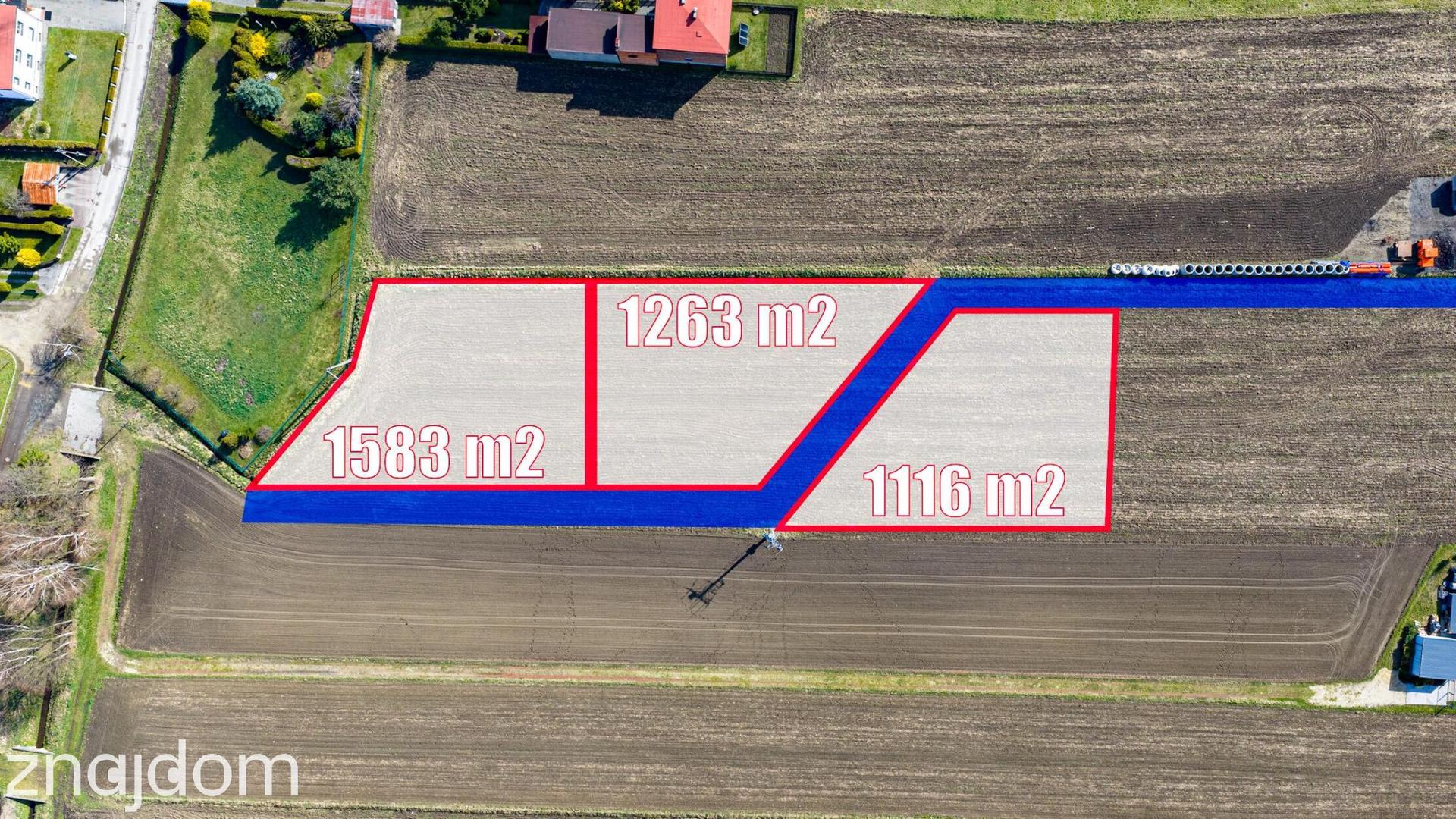 Paniówki, ul. 27 Stycznia | Działka 1583 m² | MPZP 1MN - zdjęcie 4