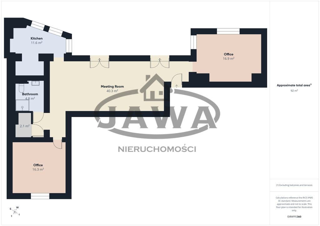 PRZESTRONNY LOKAL BIUROWY 90 m² | ŚWIĘTEJ TRÓJCY 7 - zdjęcie 12