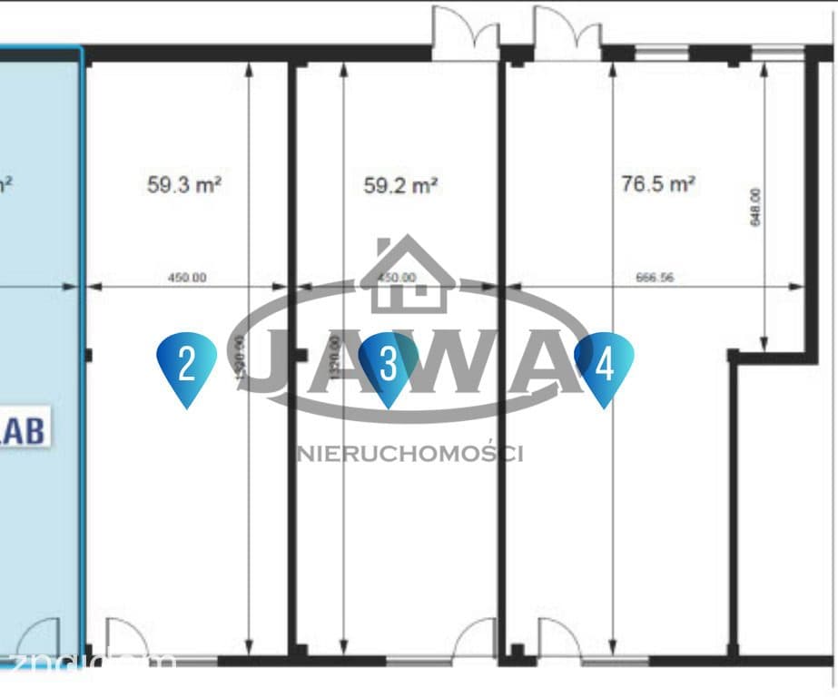 LOKALE USŁUGOWE 59–76 m² | MOŻLIWOŚĆ ARANŻACJI - zdjęcie 2