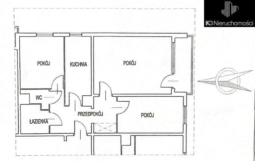 Pasywny dochód, metro, przestronne 3 pokoje,balkon - zdjęcie 10