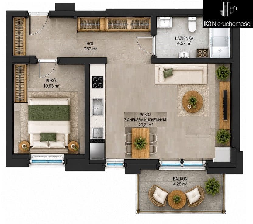 Żoliborz | 43,34 m2| 2 pokoje | ostatnie piętro | - zdjęcie 14