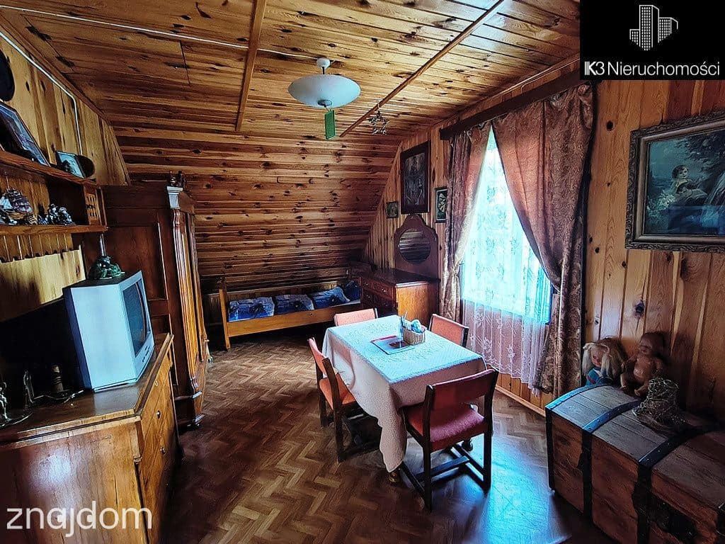 Wyjątkowy dom drewniany przy lesie, Międzyleś - zdjęcie 2