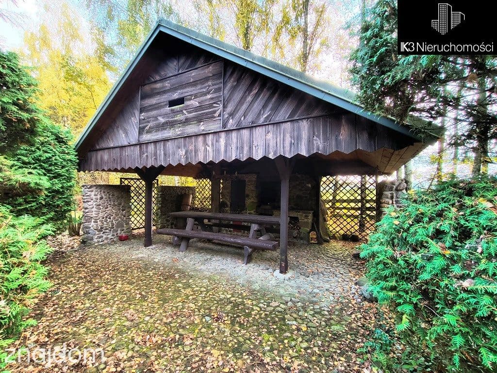 Wyjątkowy dom drewniany przy lesie, Międzyleś - zdjęcie 14