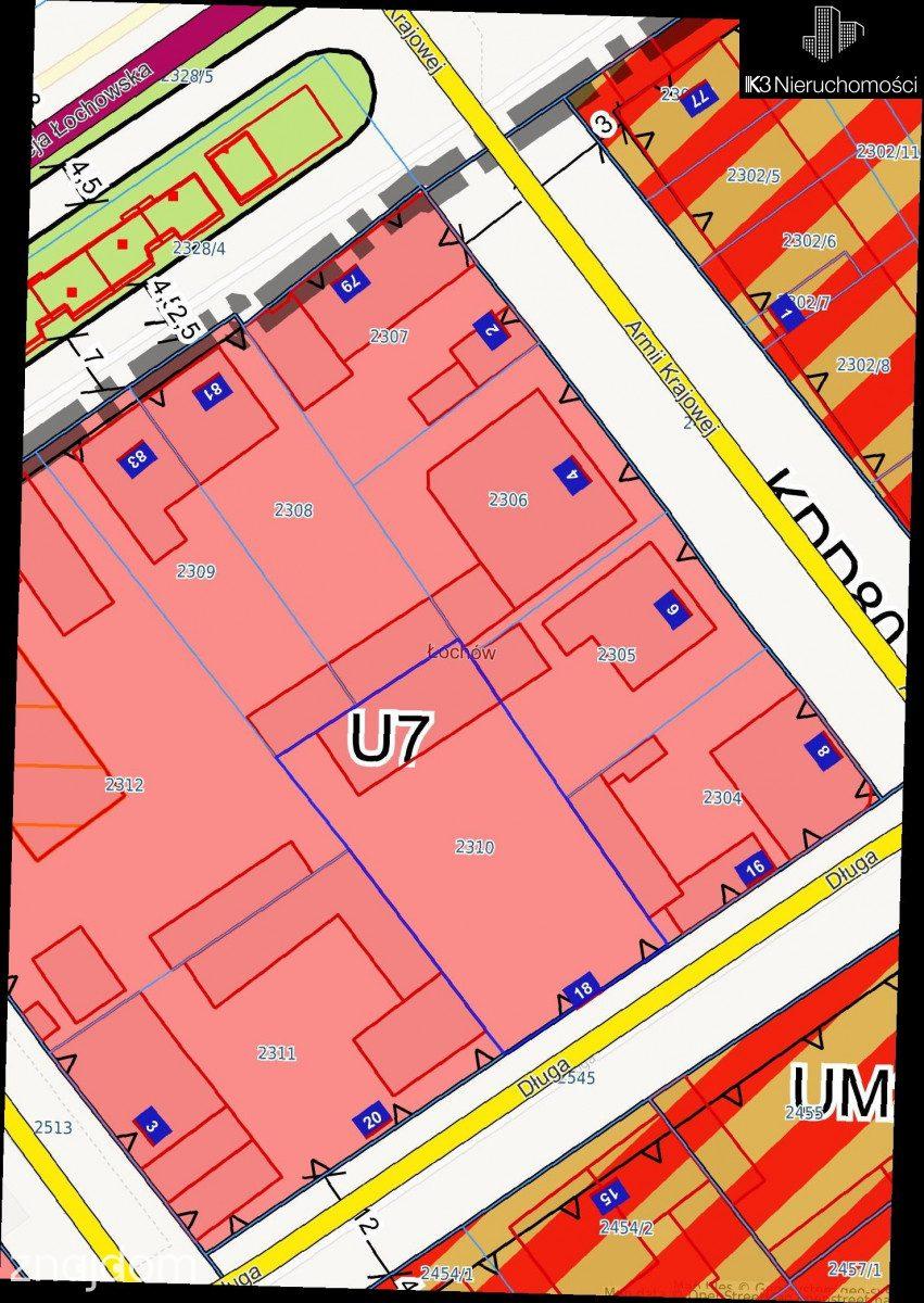 Działka usługowa w centrum Łochowa - zdjęcie 3