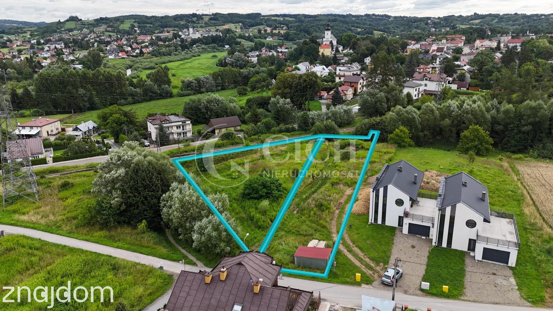 Tuchów – 2działki inwestycyjne | ok. 14,4 ar i ok. 22 ar | z projektem - zdjęcie 2