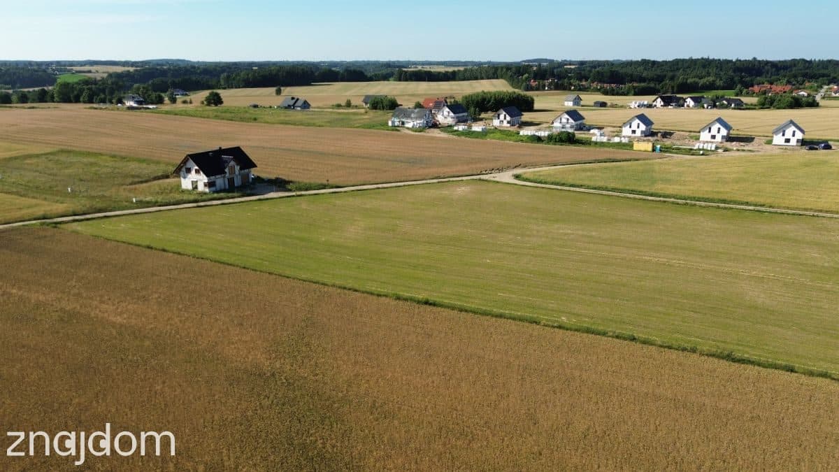 Płaska działka budowlana na Kaszubach z wz - zdjęcie 9