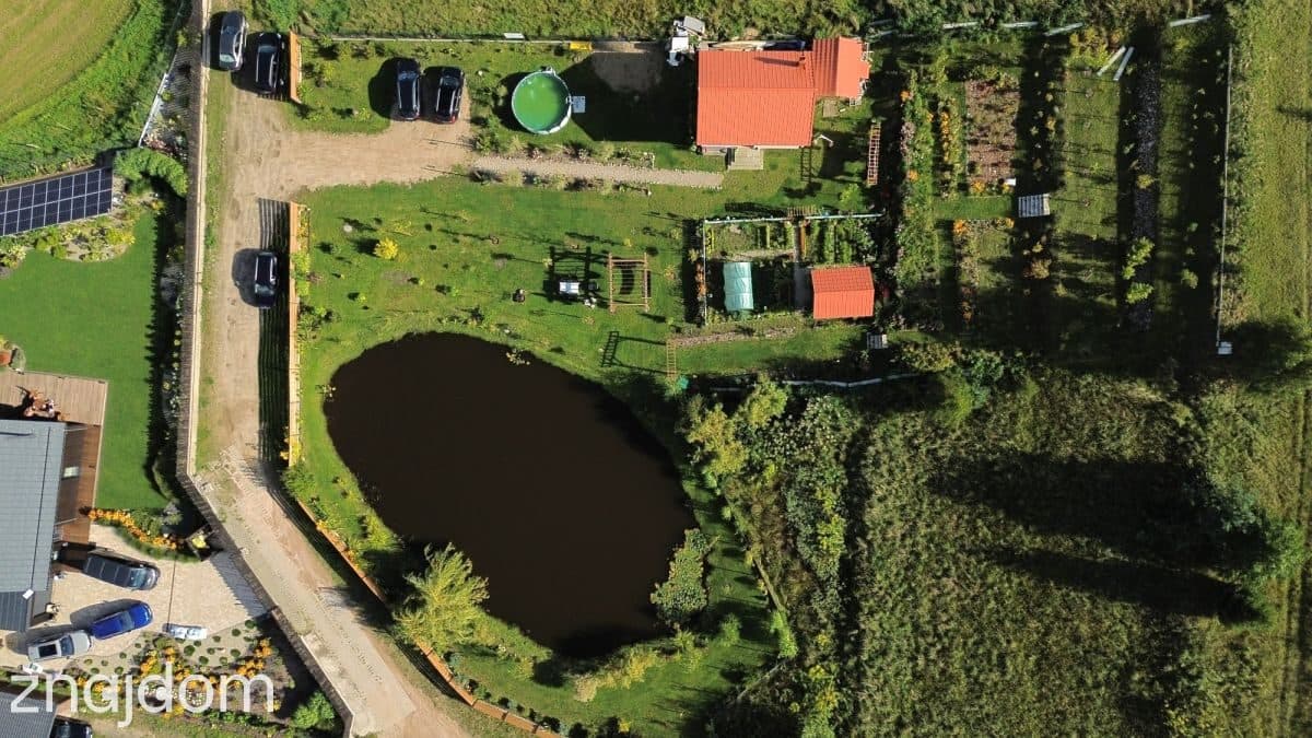Działka ze stawem i budynkiem 56 m² – Będargowo - zdjęcie 6