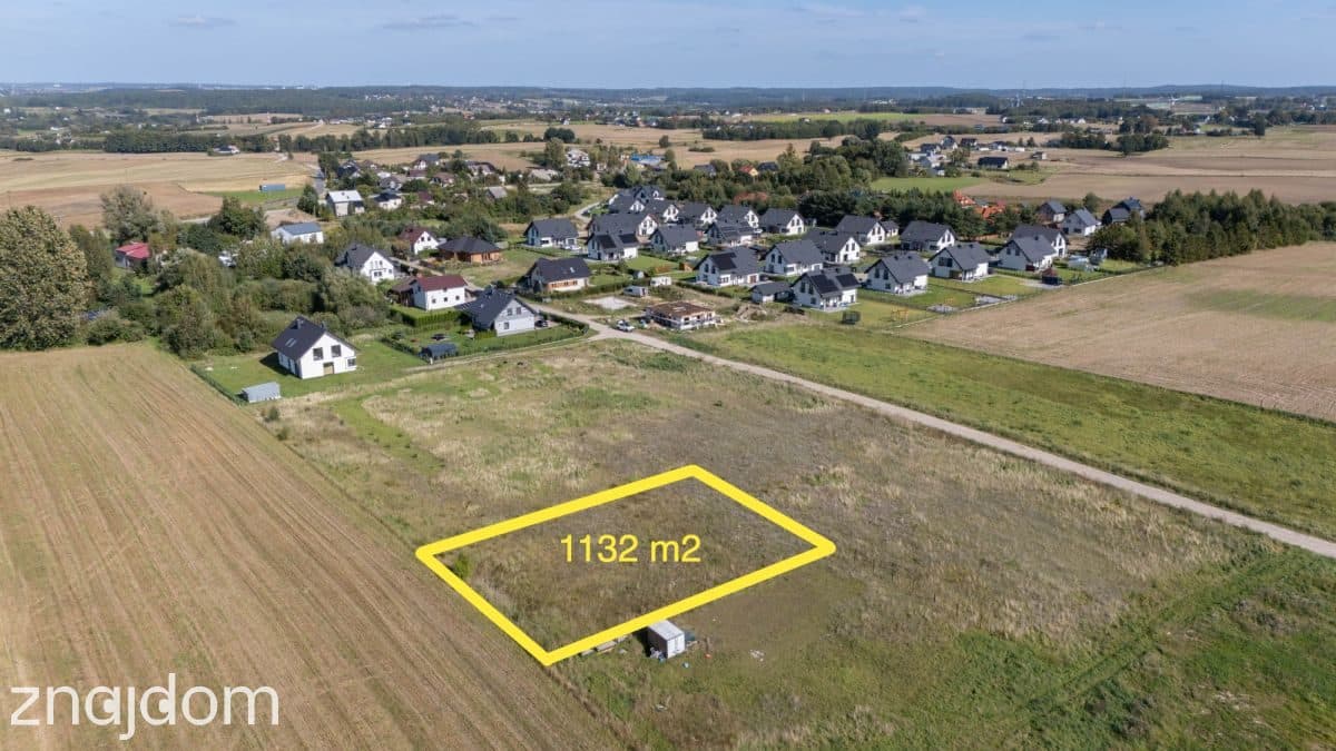 DZIAŁKA 1132 m² Z WZ | GLINCZ