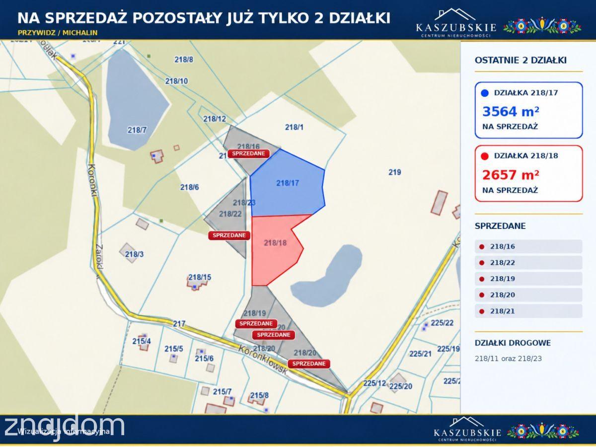 Michalin | Duże działki z widokiem - zdjęcie 2