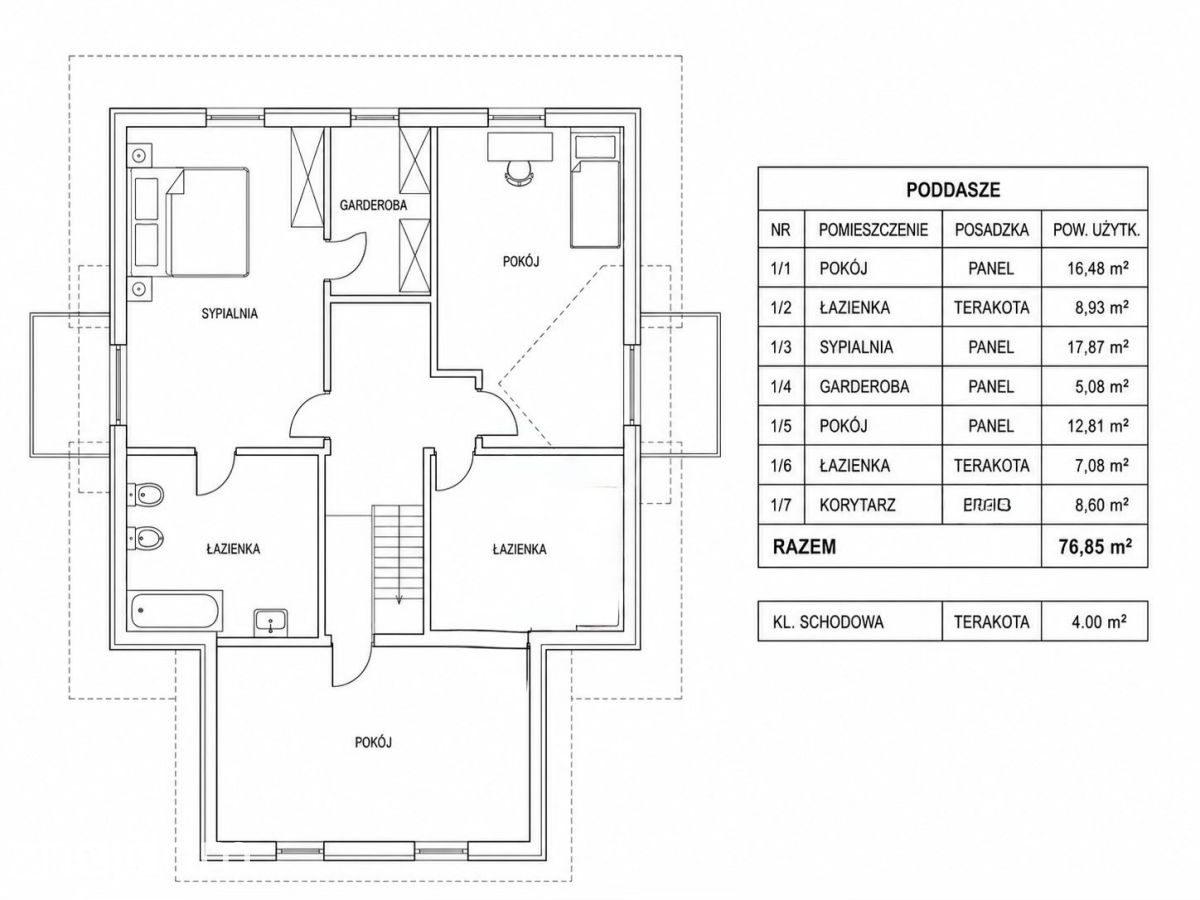Dom przy lesie | 1528 m² działki | Skrzeszewo - zdjęcie 4